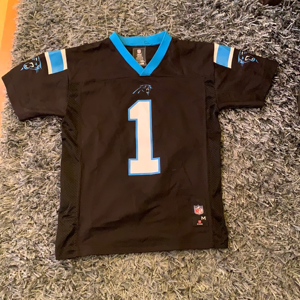 NFL Carolina Panthers #1 Newton Jersey - youth size M